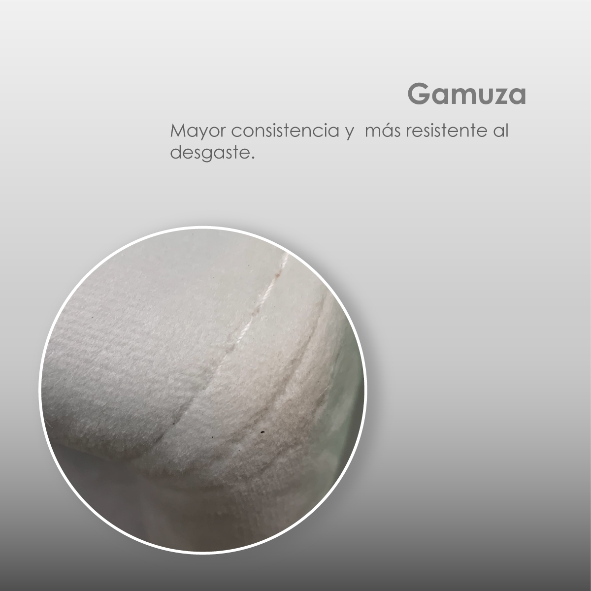 Buró Mesa De Noche Minimalista De Gamuza 2 Cajones Blanco