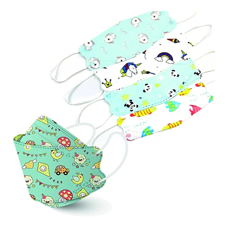 Cubrebocas KF94 Infantil - Ajustador Nasal - 4 Capas de Protección (20)