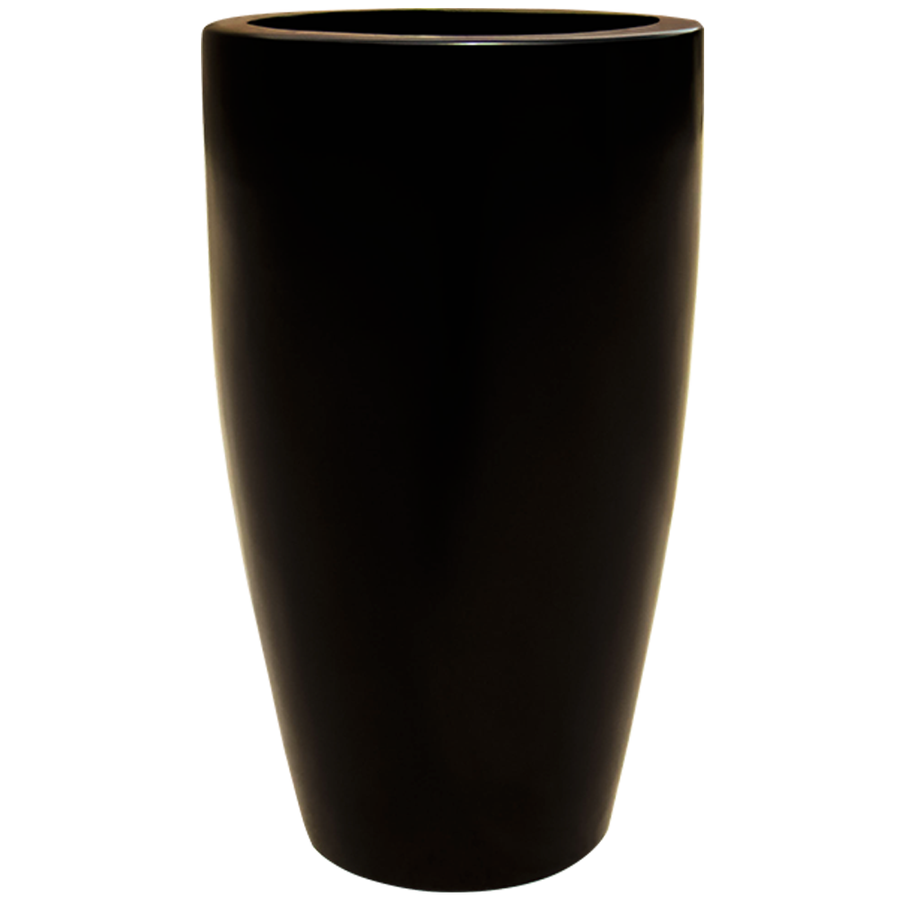 Maceta de fibra de vidrio modelo Bullet X X L chocolate*