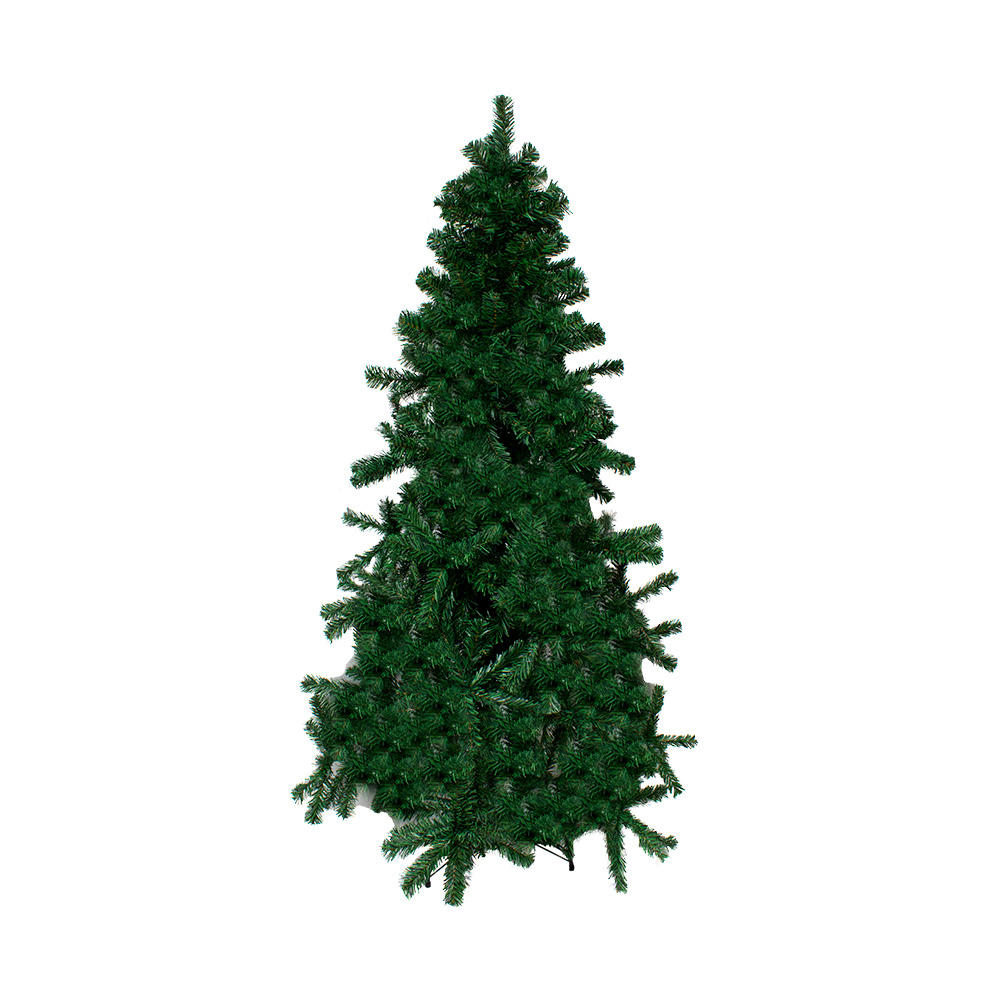 Arbol Pino De Navidad Verde 1.20 Mts Vara De Estrella Arbol Artificial 