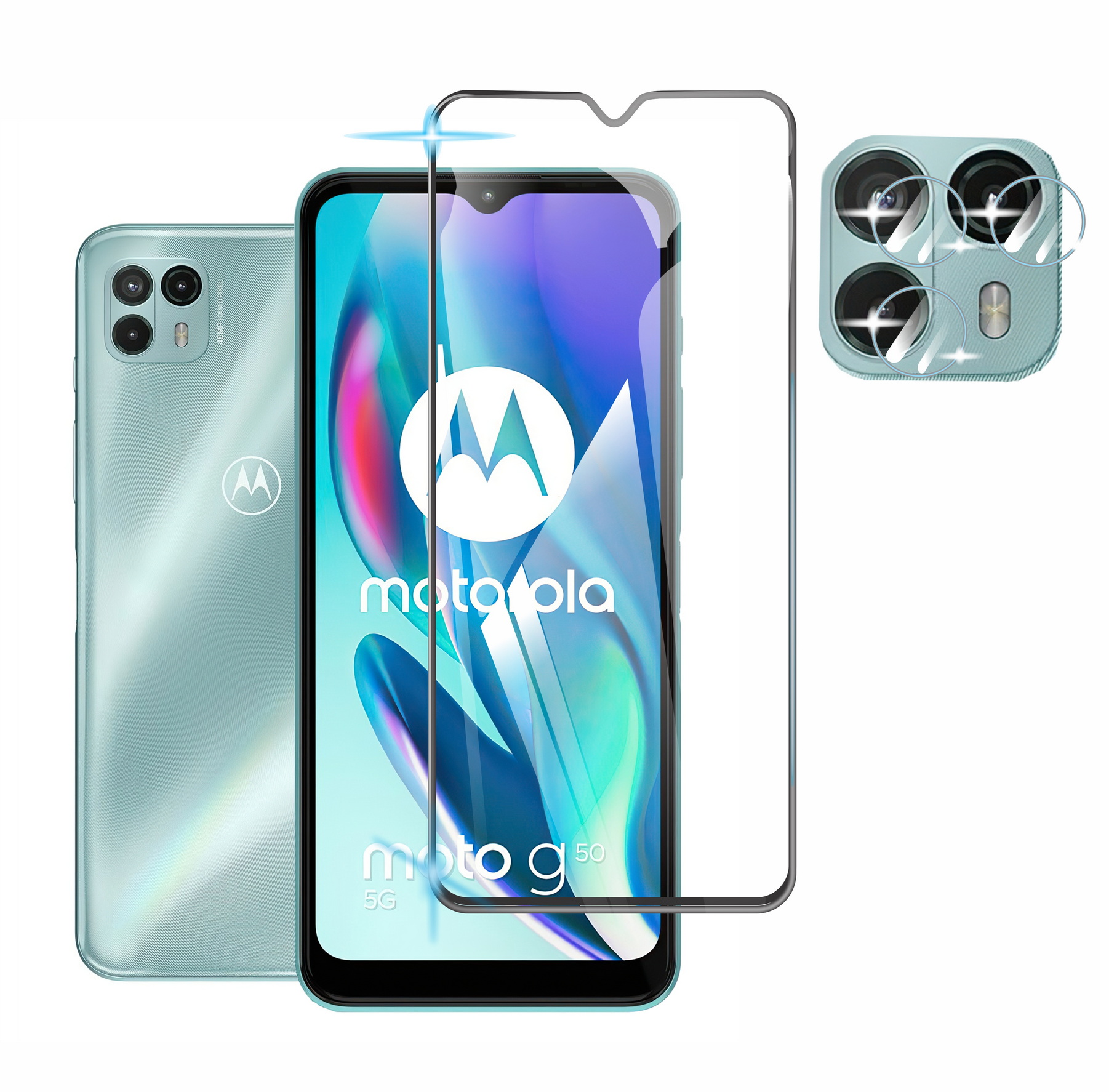 Cristal Templado 9d Para Motorola Varios Modelo+ Mica Camara