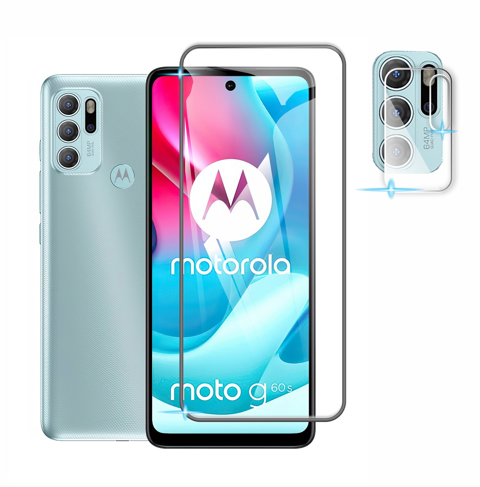 Cristal Templado 9d Para Motorola Varios Modelo+ Mica Camara