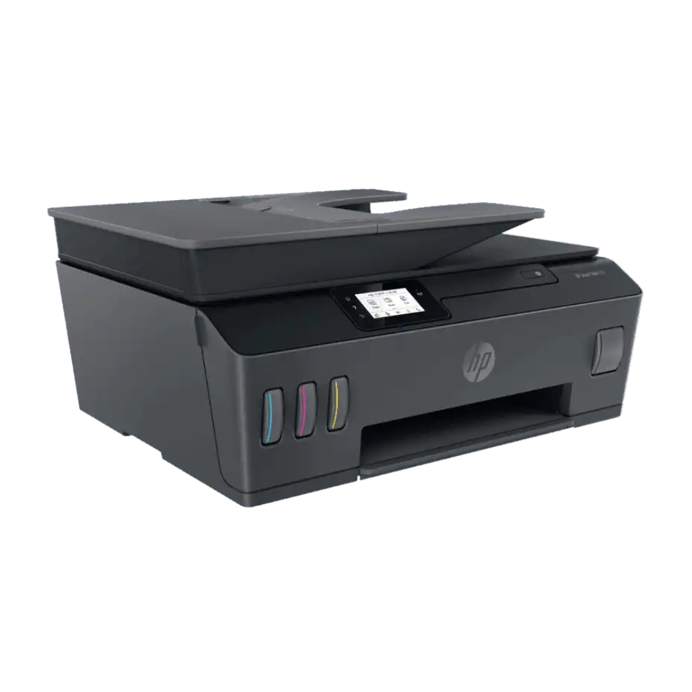 Impresora A Color Multifunción Hp Smart Tank 615 Wifi Negra