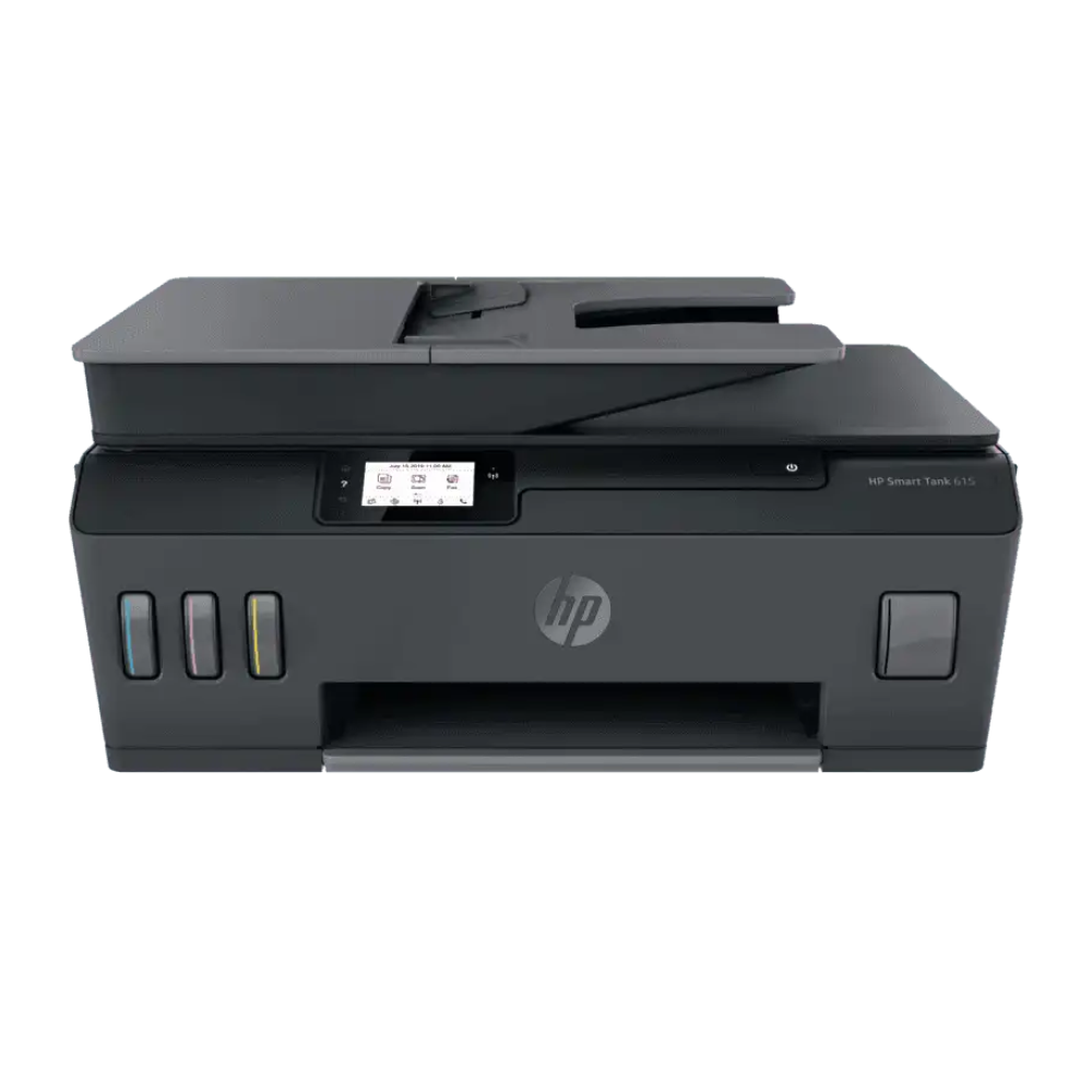 Impresora A Color Multifunción Hp Smart Tank 615 Wifi Negra