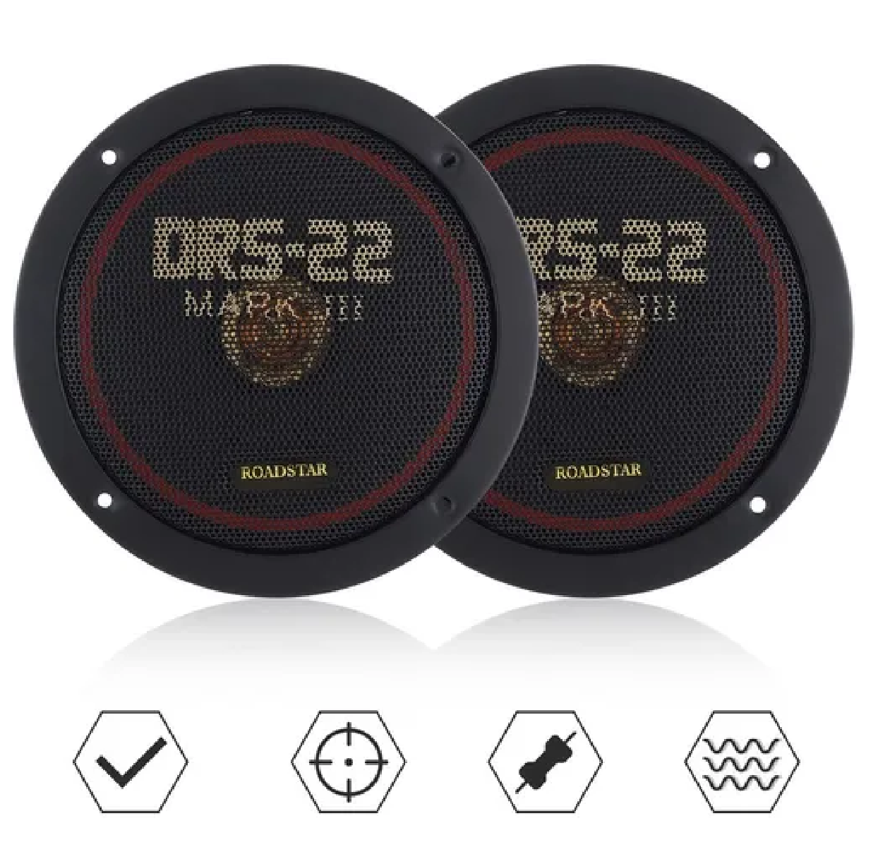 Par De Bocinas Para Carros Audio 6.5 150w
