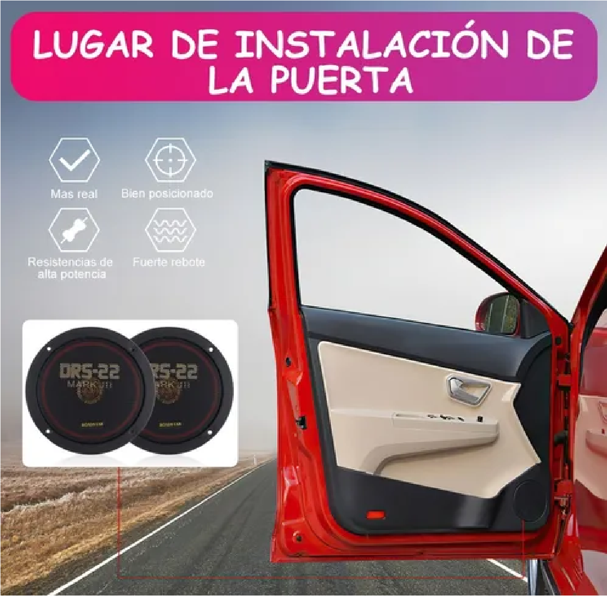 Par De Bocinas Para Carros Audio 6.5 150w