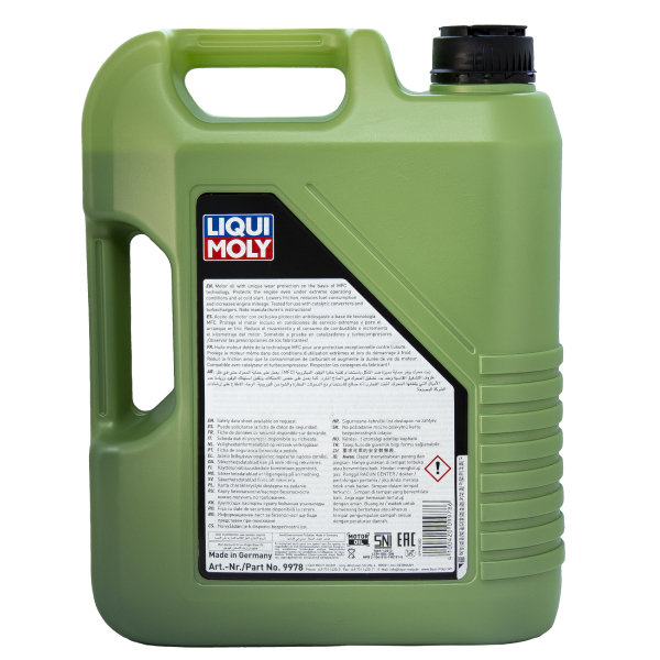 Aceite Sintético 10W30 para Motor Liqui Moly Molygen Nueva Generación, 5 L