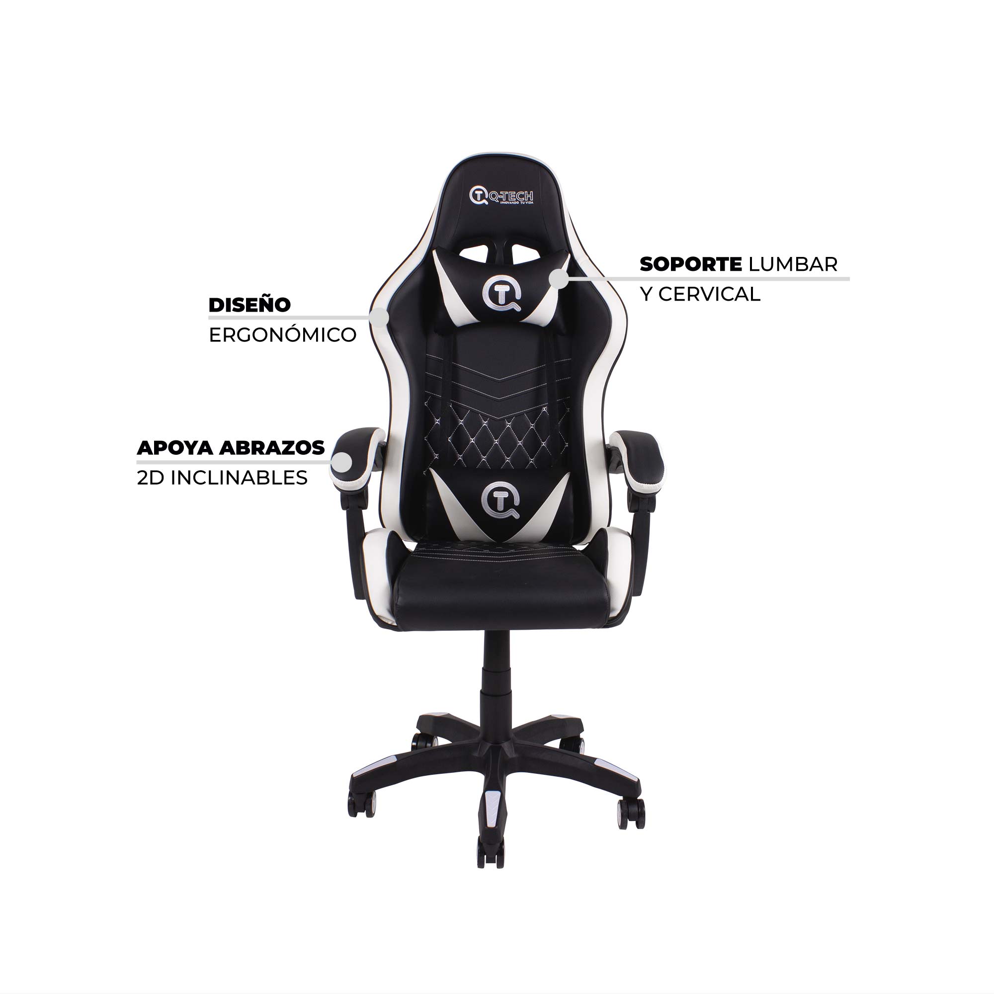 Sillas Gamer Gaming Económica Reclinable Altura Ajustable