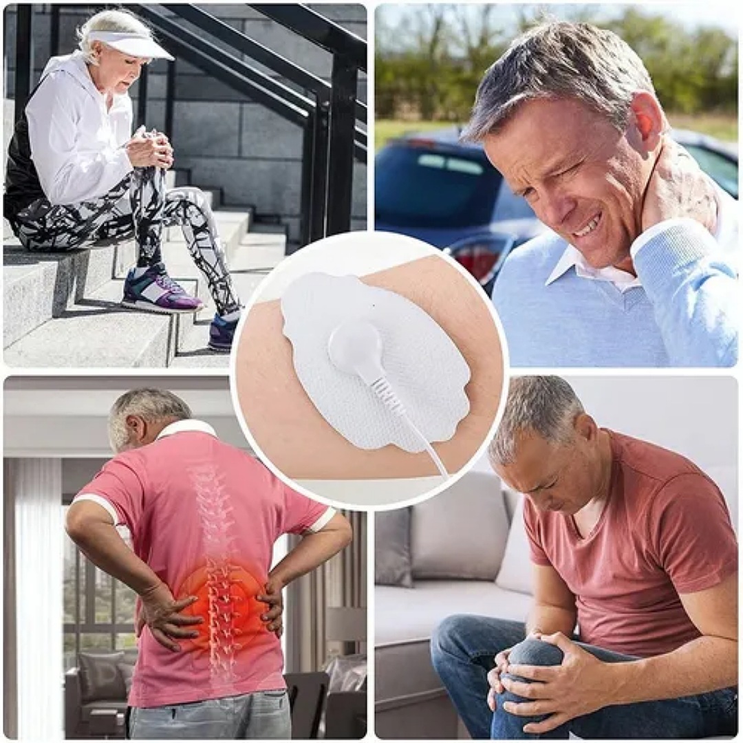 Almohadillas De Electrodos Para Electroestimulador 20 Piezas