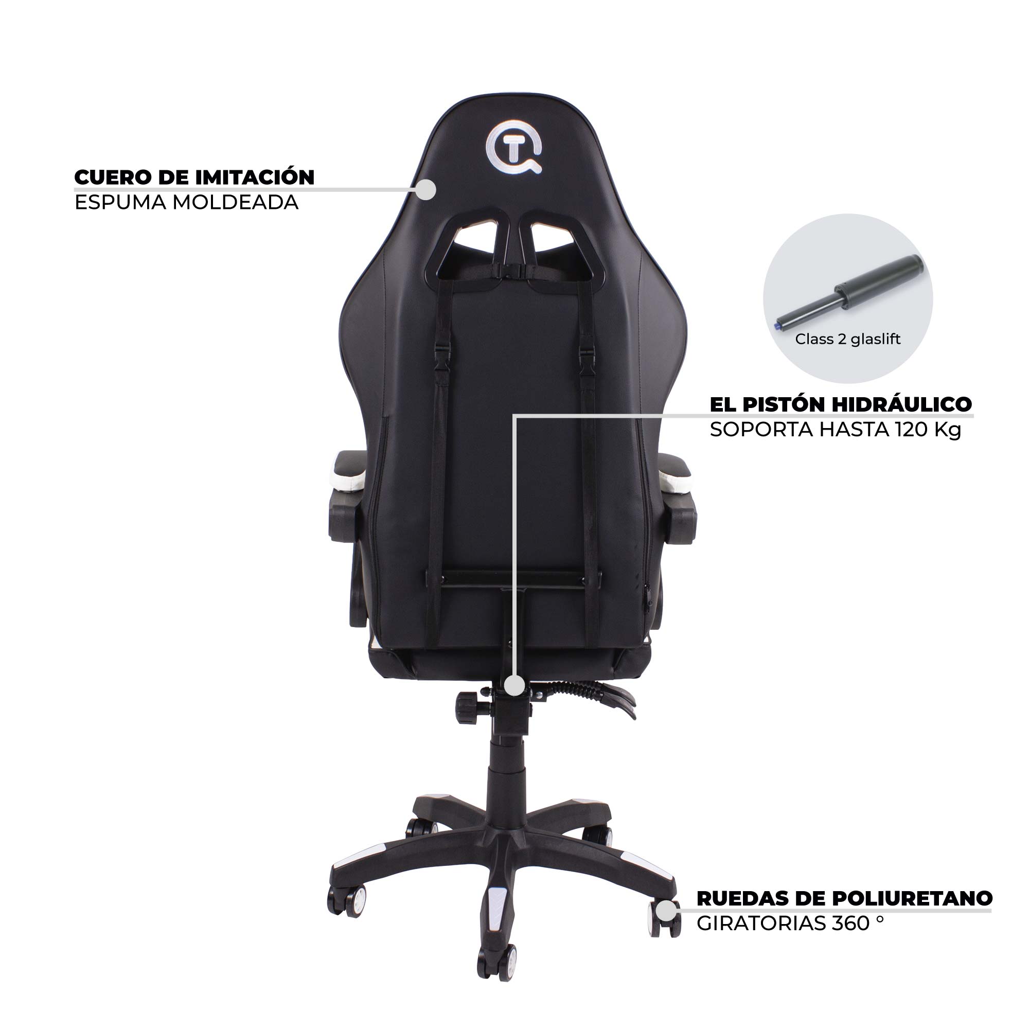 Sillas Gamer Gaming Económica Reclinable Altura Ajustable