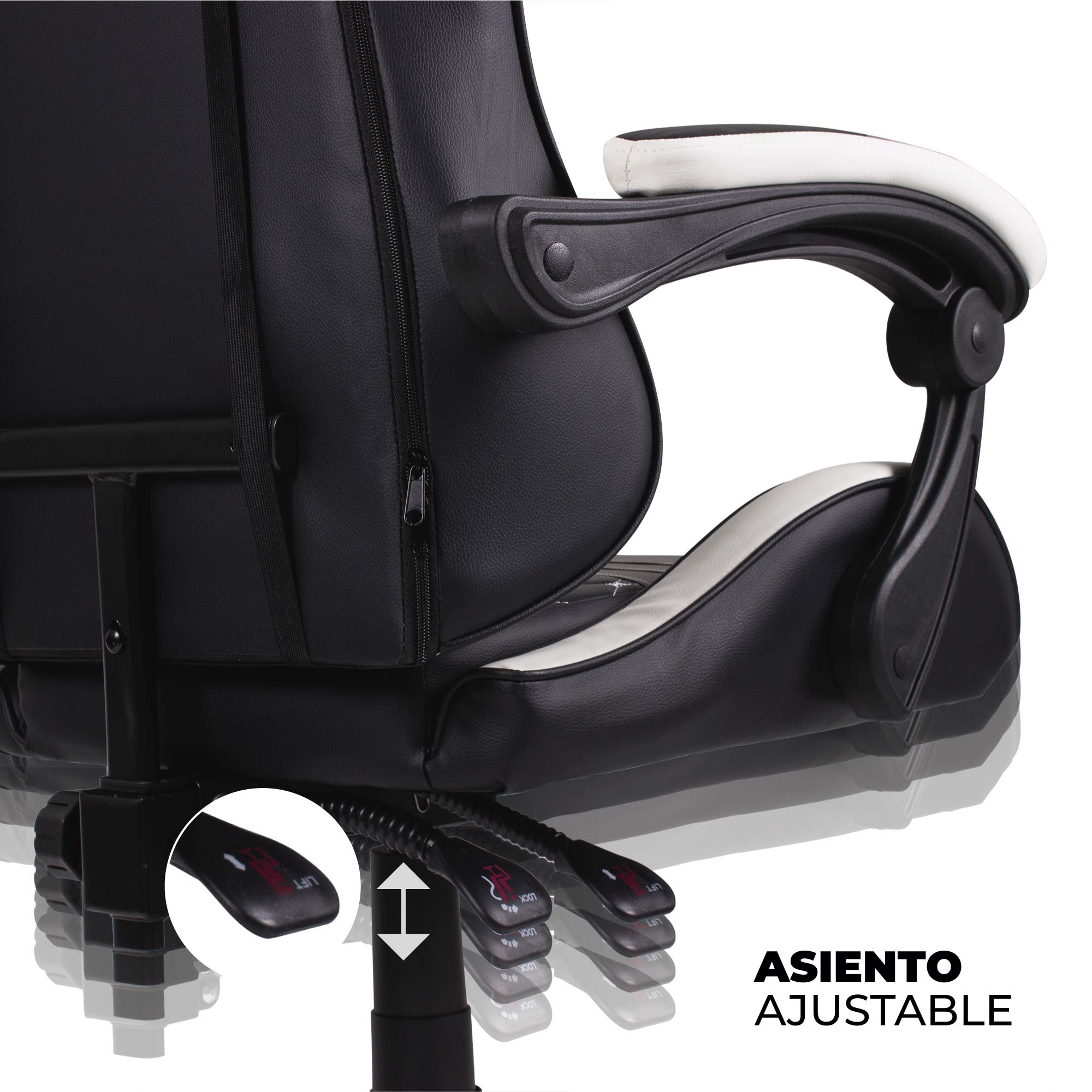 Sillas Gamer Gaming Económica Reclinable Altura Ajustable
