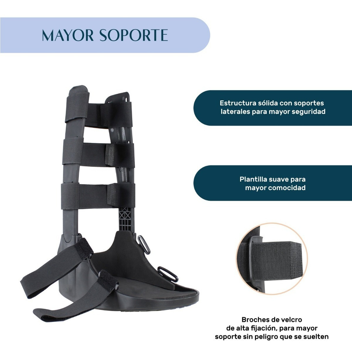 Bota Neumatica Ortopedica Ferula Walker Larga Inmovilizador CH