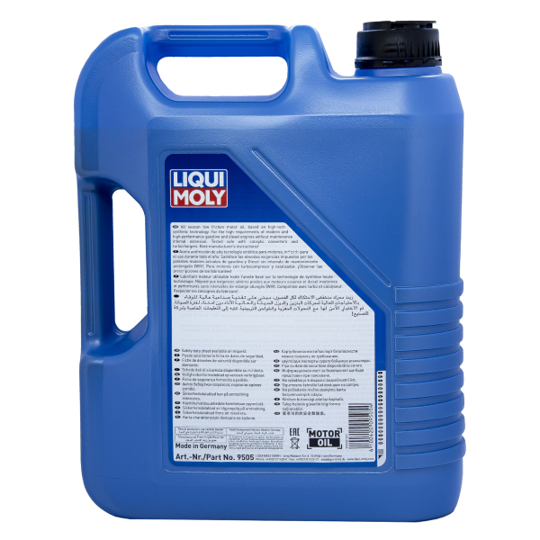 Aceite para Motor, Liqui Moly, Super Leichtlauf SAE, 10W-40, Sintético, 5 L
