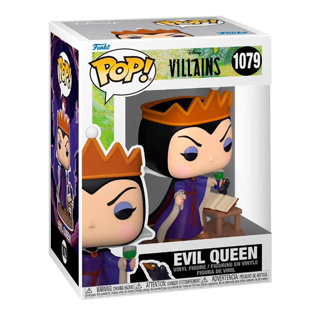 Funko Pop Reina Malvada #1079 Blancanieves Villanos Disney Figura Original