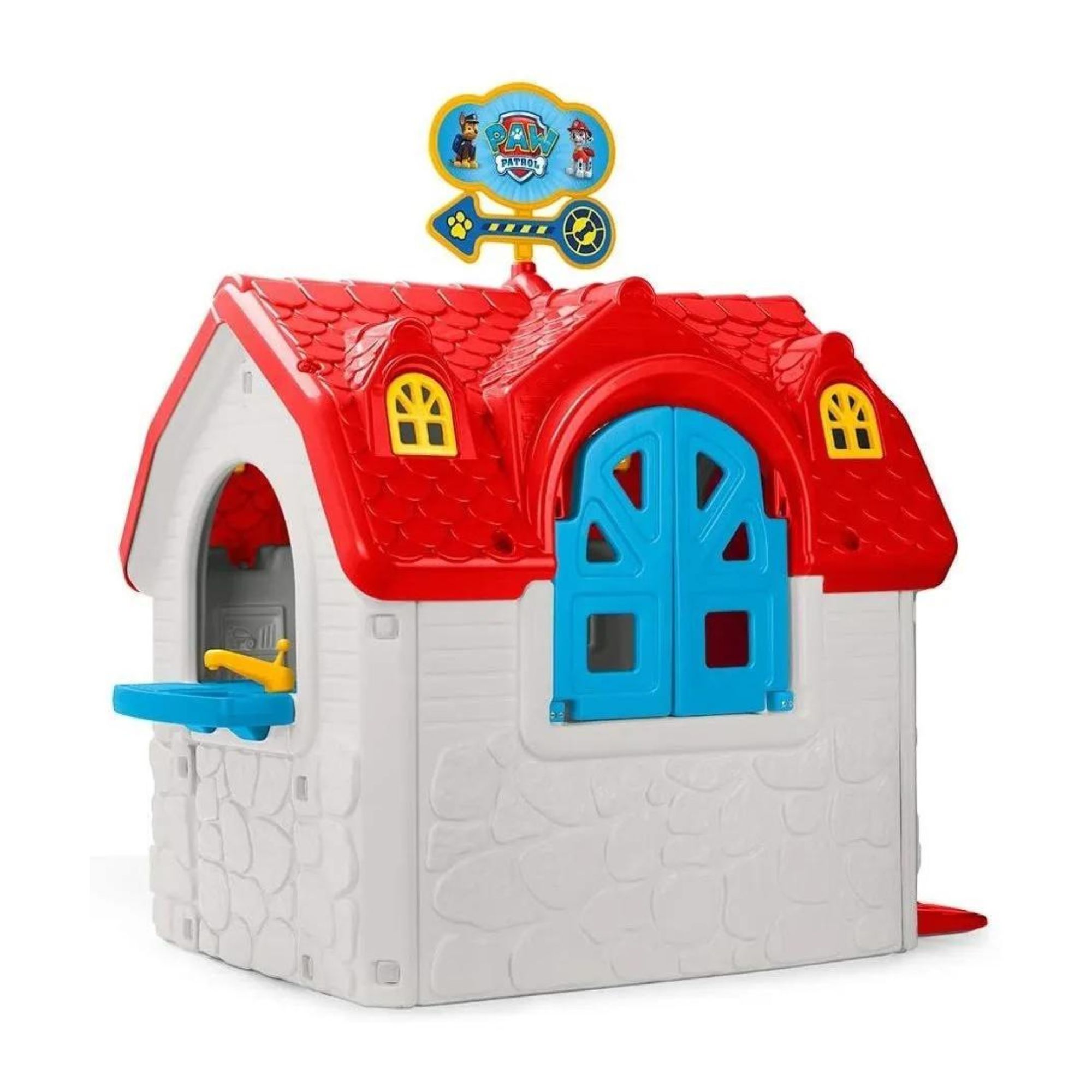 Casita De Juegos Paw Patrol Con Tobogán Feber