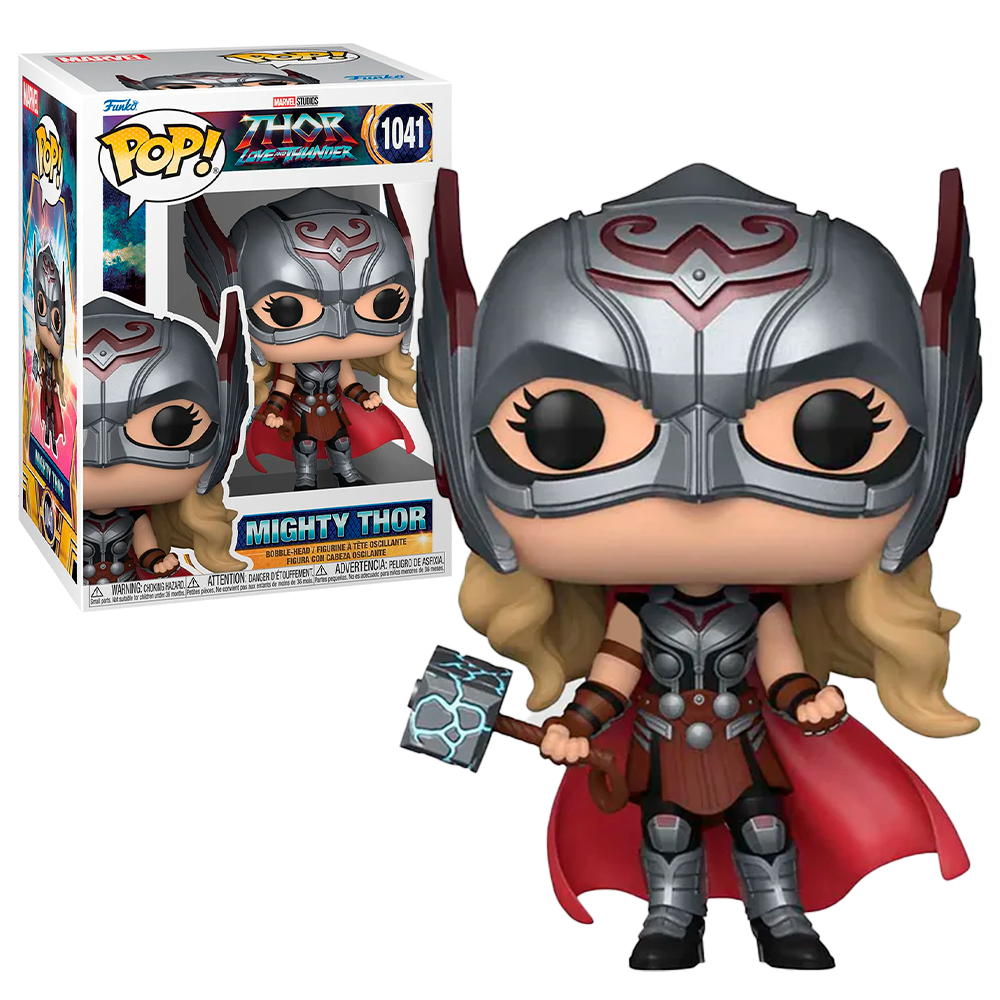 Funko Pop Mighty Thor Jane #1041 Love And Thunder Marvel Figura Original