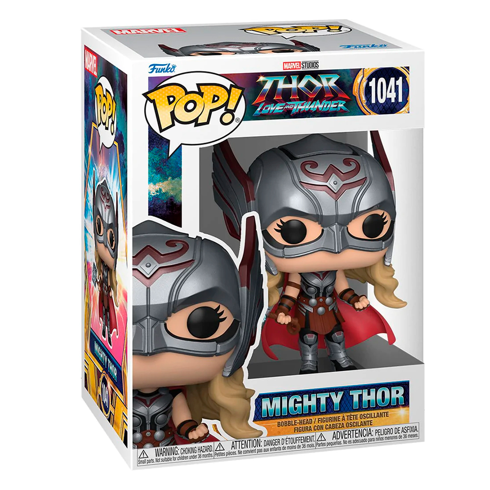 Funko Pop Mighty Thor Jane #1041 Love And Thunder Marvel Figura Original