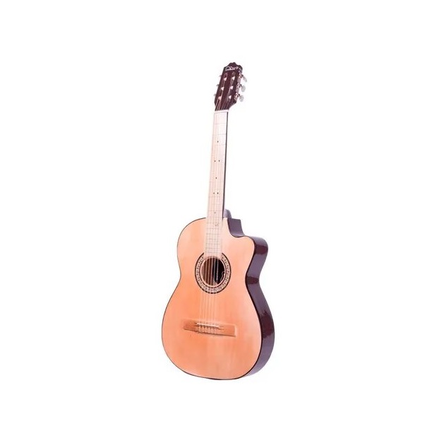 Guitarra clásica La Purepecha GCV curva + Accesorios 