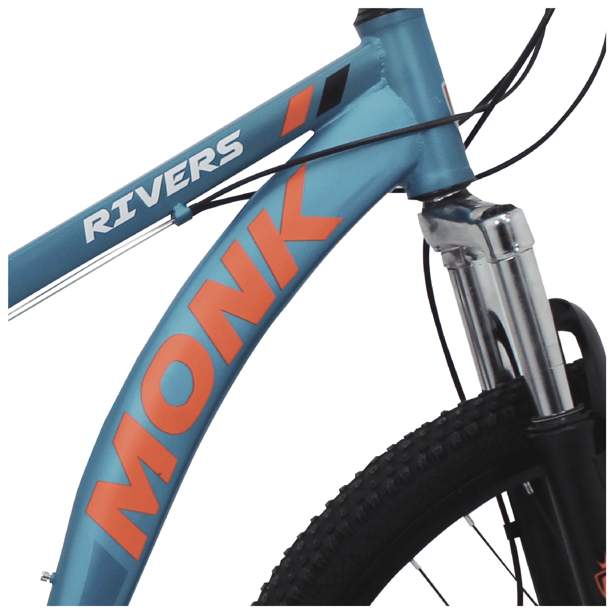 Bicicleta De Montaña Con Doble Suspensión R26 Monk Rivers