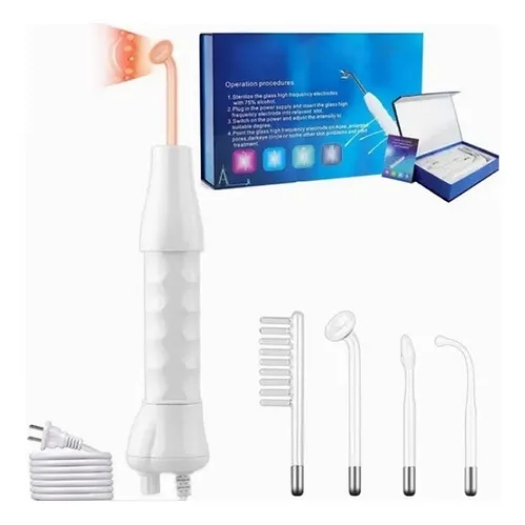 Facial Dispositivo Electroterapia Alta Frecuencia Portátil