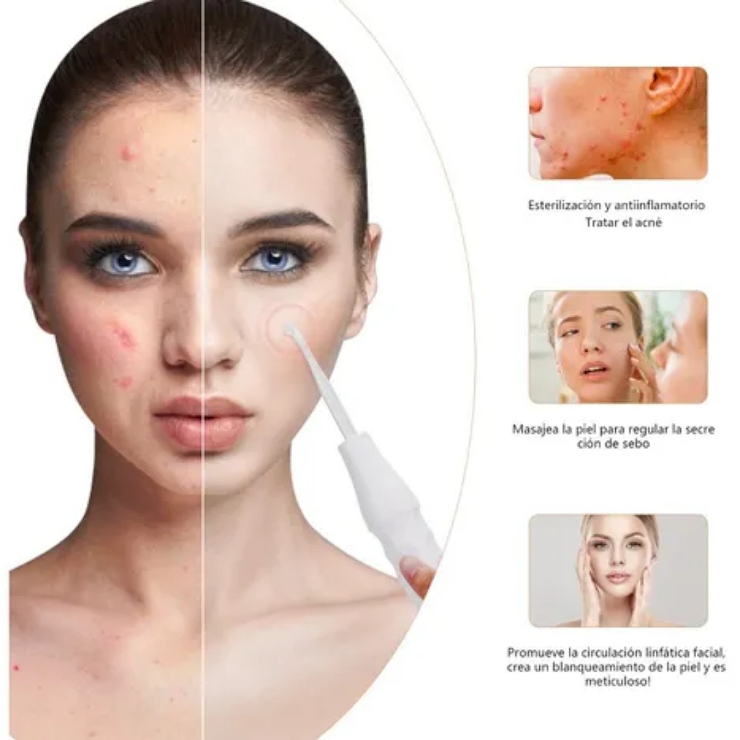 Facial Dispositivo Electroterapia Alta Frecuencia Portátil