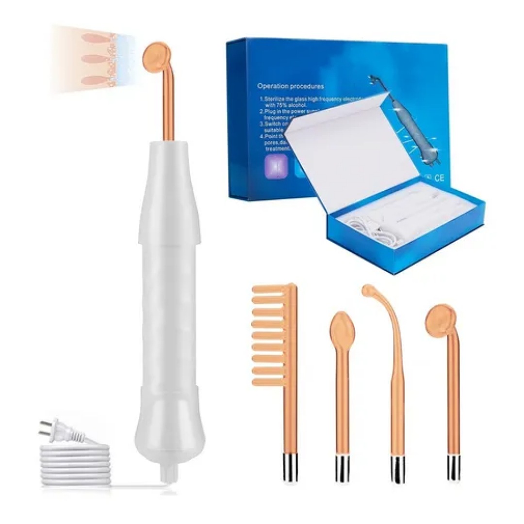 Facial Dispositivo Electroterapia Alta Frecuencia Portátil