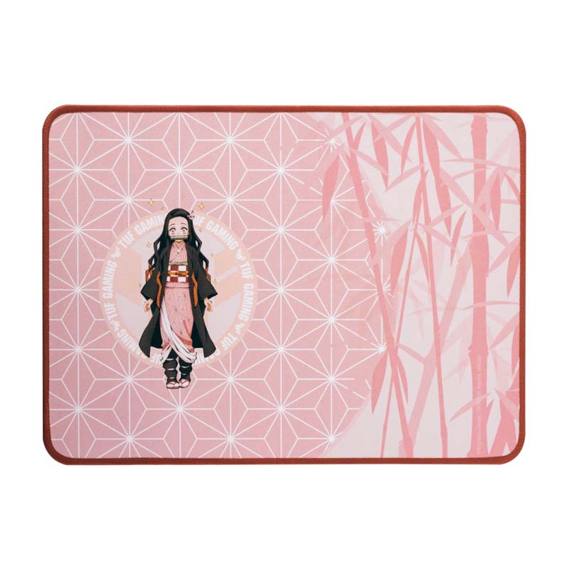 Mousepad Asus Nc12 Tuf Gaming P1 Ds, 36 X 26Cm, Grosor 3Mm, Demon Slayer L.E. Nezuko Kamado, Rosa