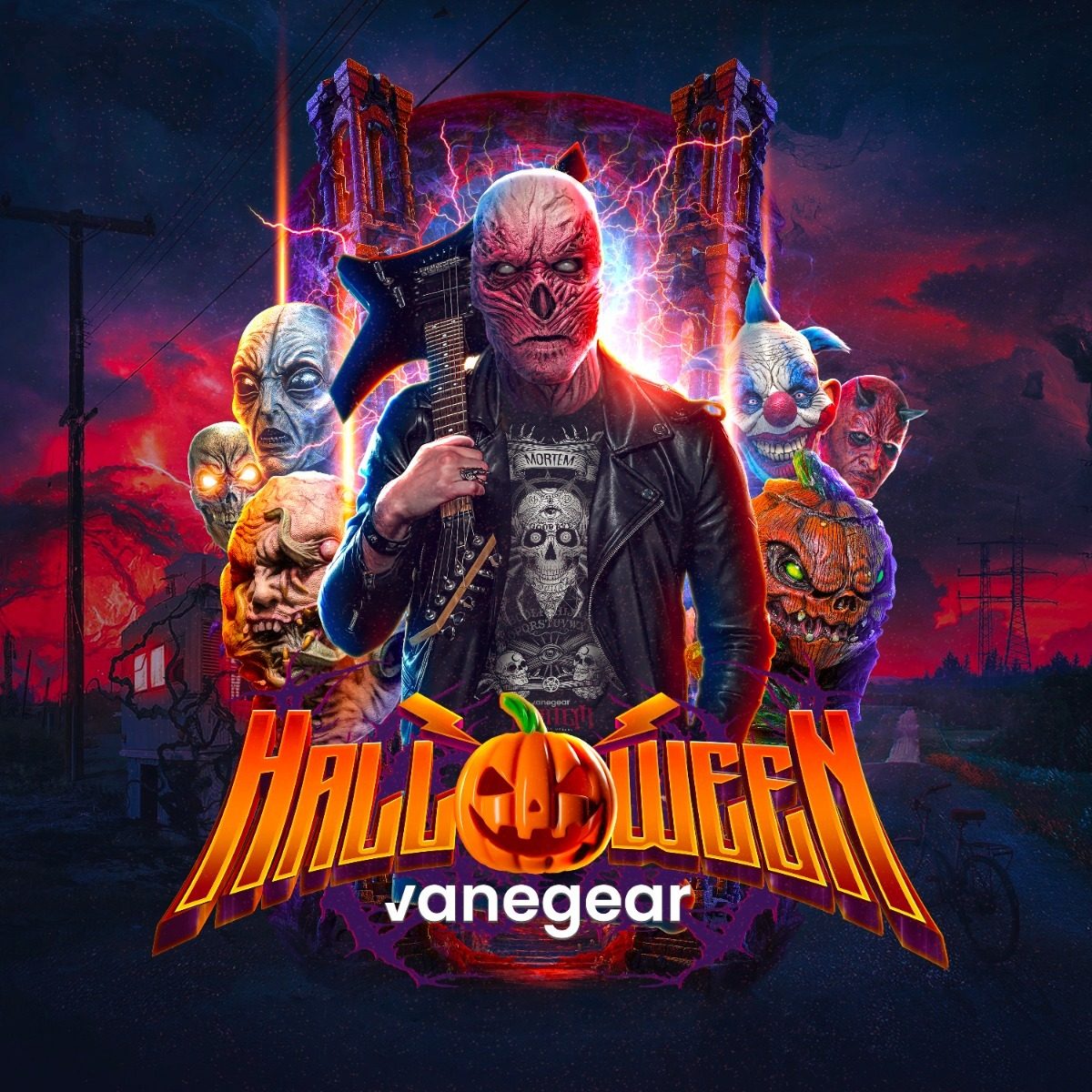 Máscara De Látex Vecna Deluxe Stranger Things Halloween