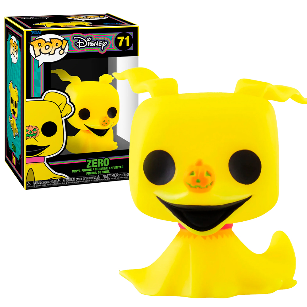 Funko Pop Zero #71 Blacklight Extraño Mundo De Jack Disney Original
