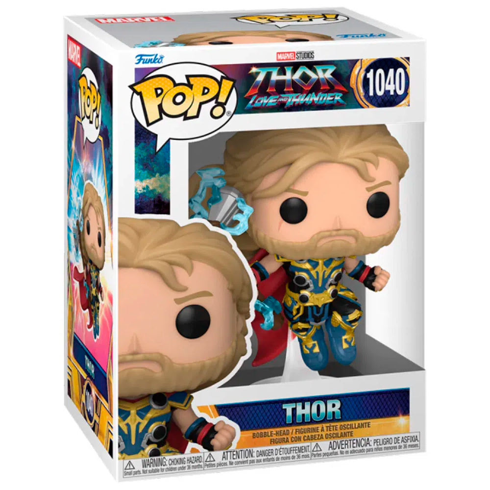 Funko Pop Thor Love and Thunder #1040 Marvel Figura Original