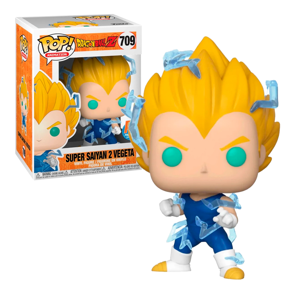 Funko Pop Vegeta Super Saiyan 2 #709 Dragon Ball Z Px Exclusivo