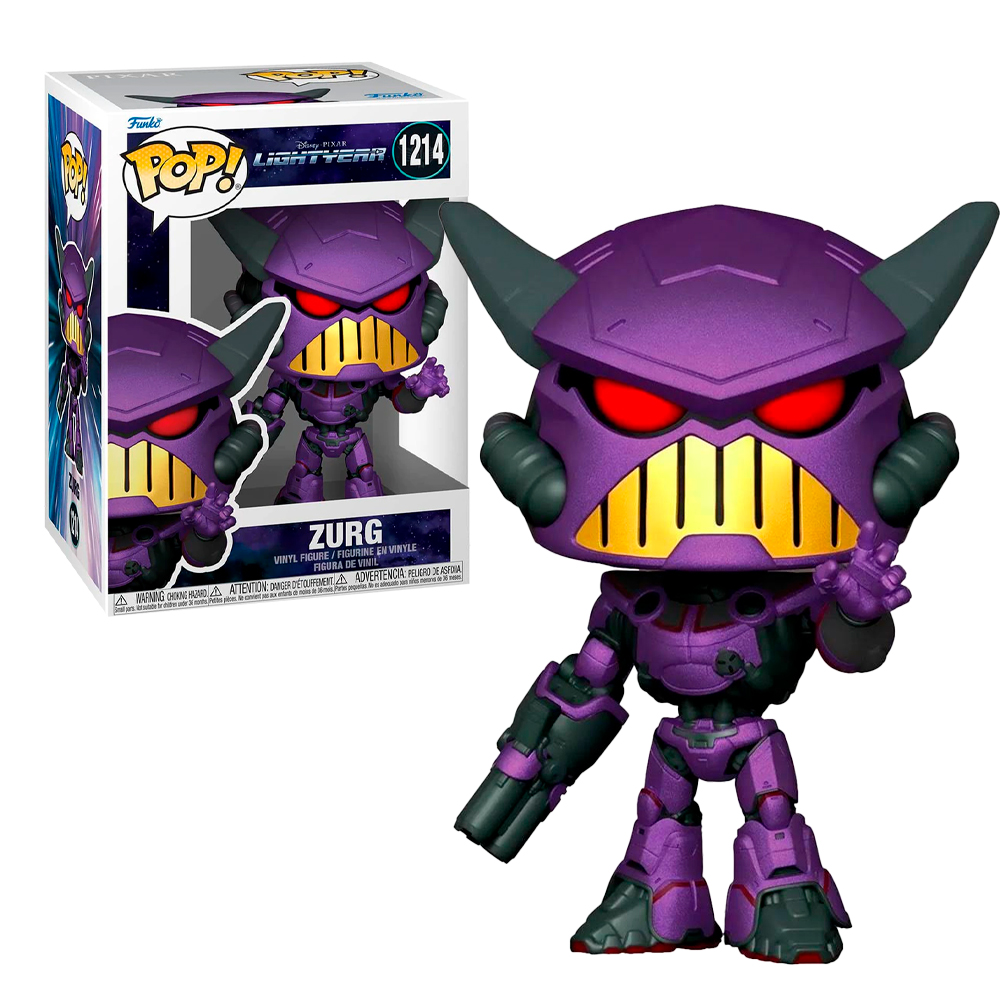 Funko Pop Zurg #1214 Buzz Lightyear Pelicula Disney Pixar Figura Original