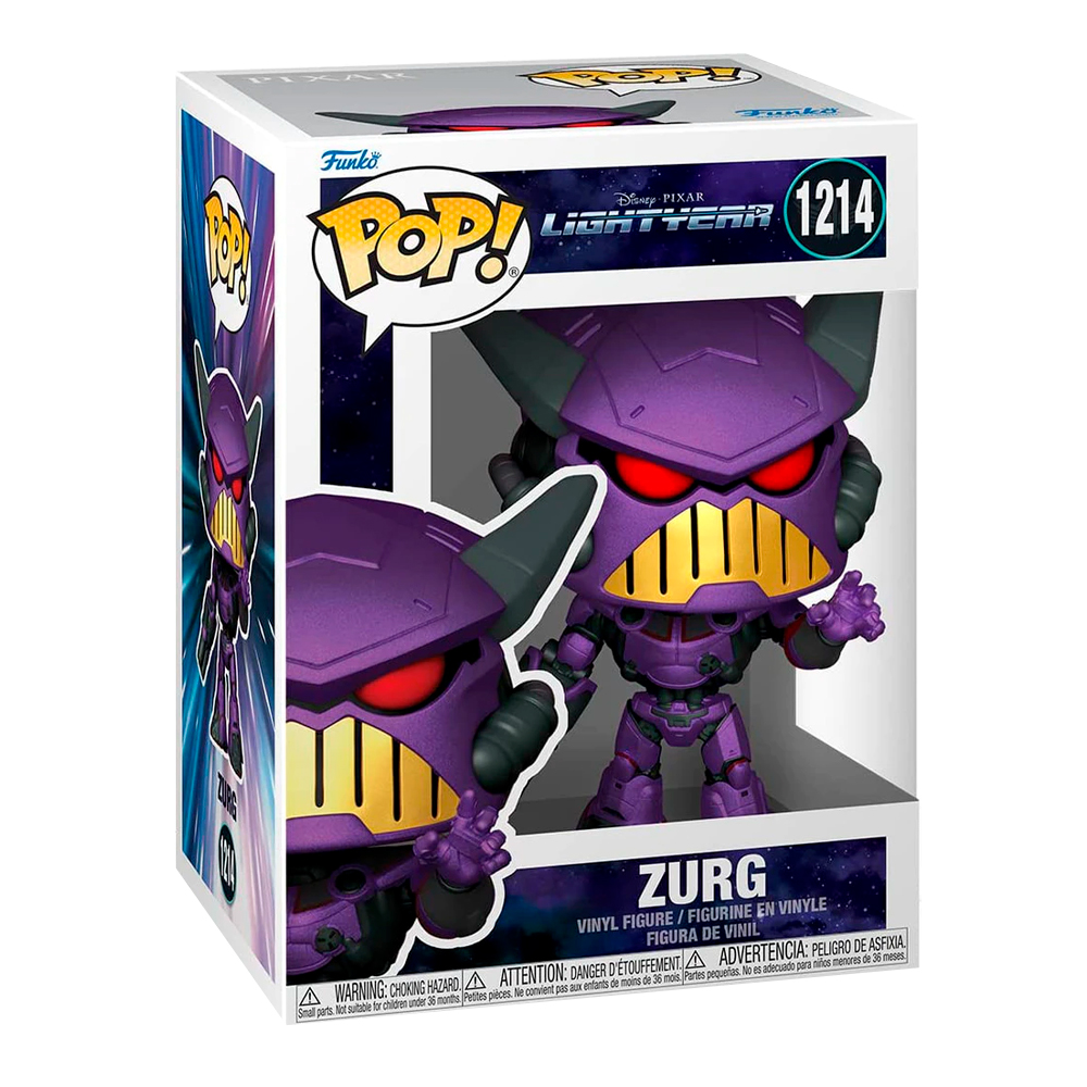 Funko Pop Zurg #1214 Buzz Lightyear Pelicula Disney Pixar Figura Original
