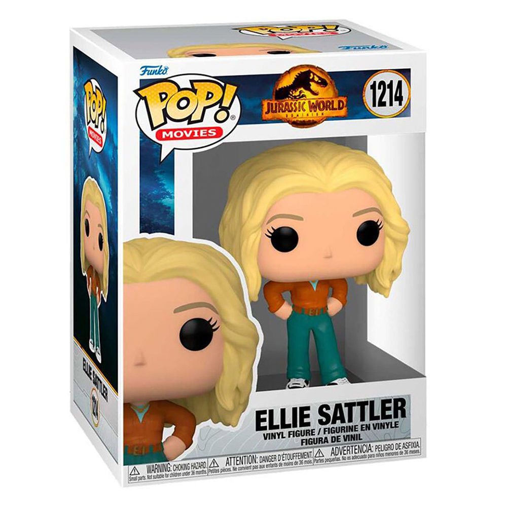 Funko Pop Dra Ellie Sattler #1214 Jurassic World Dominion Original