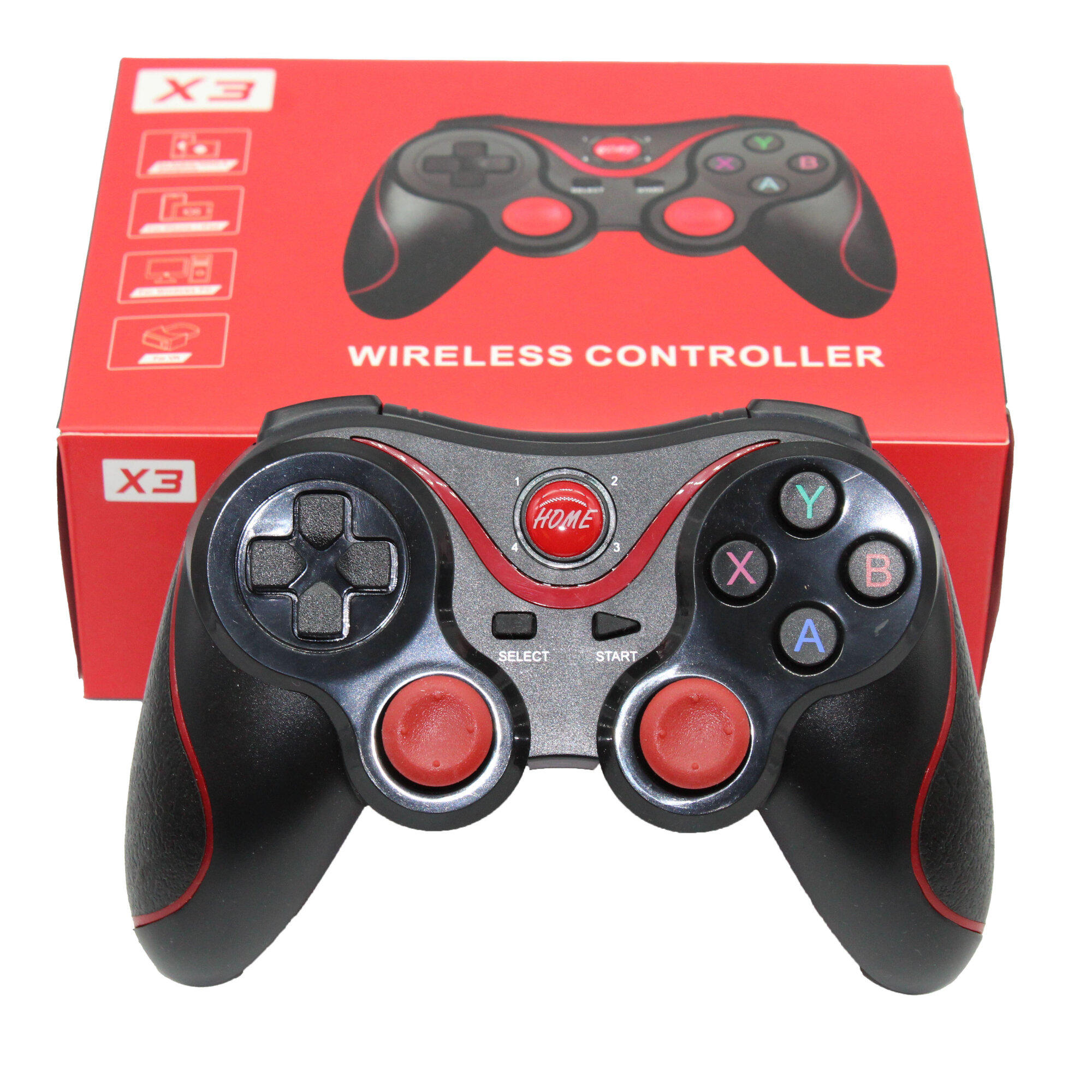 Control Inalámbrico Bluetooth Joystick Para PC Celular X3