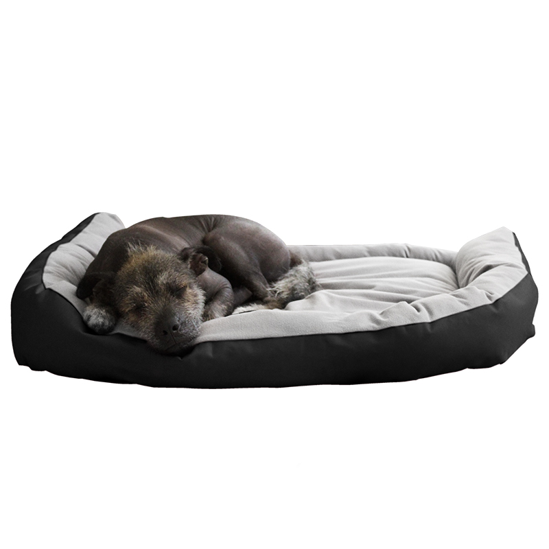 Camitas para Mascotas Modelo Plaicy, Cama para Perro Mediano Antiestrés Marca Pets Red Baboon