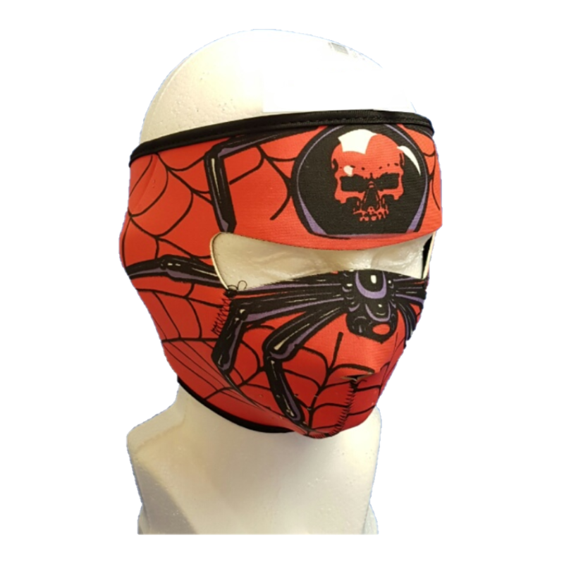 Máscara neopreno completa para motociclista