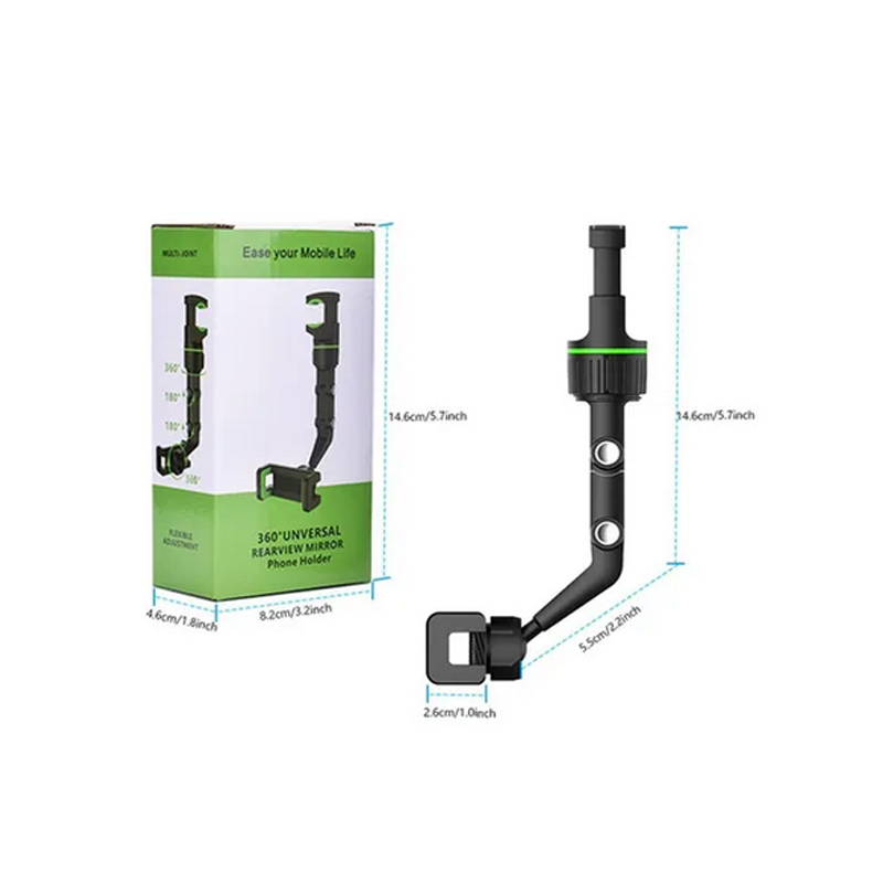 Soporte Para Teléfono Soporte De Clip Espejo Retrovisor