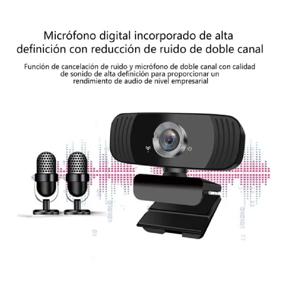 Cámara Web Usb Hd De 1080p Con Micrófono Para Computadora
