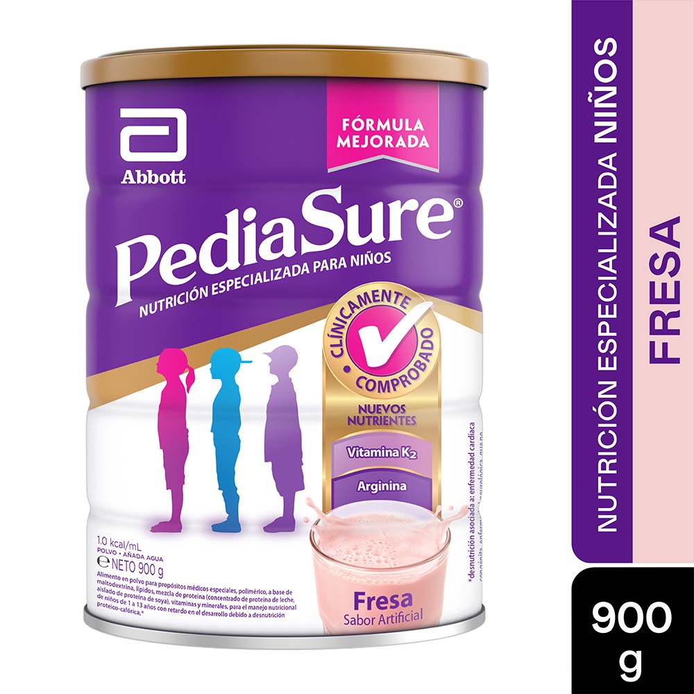 Pediasure Fresa Polvo de 900 gr