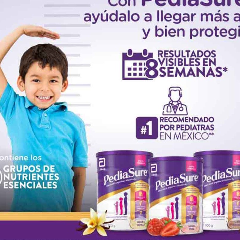 Pediasure Fresa Polvo de 900 gr