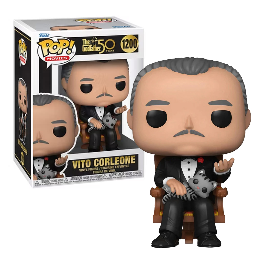 Funko Pop Vito Corleone #1200 The Godfather 50th Anniversary Movies Padrino
