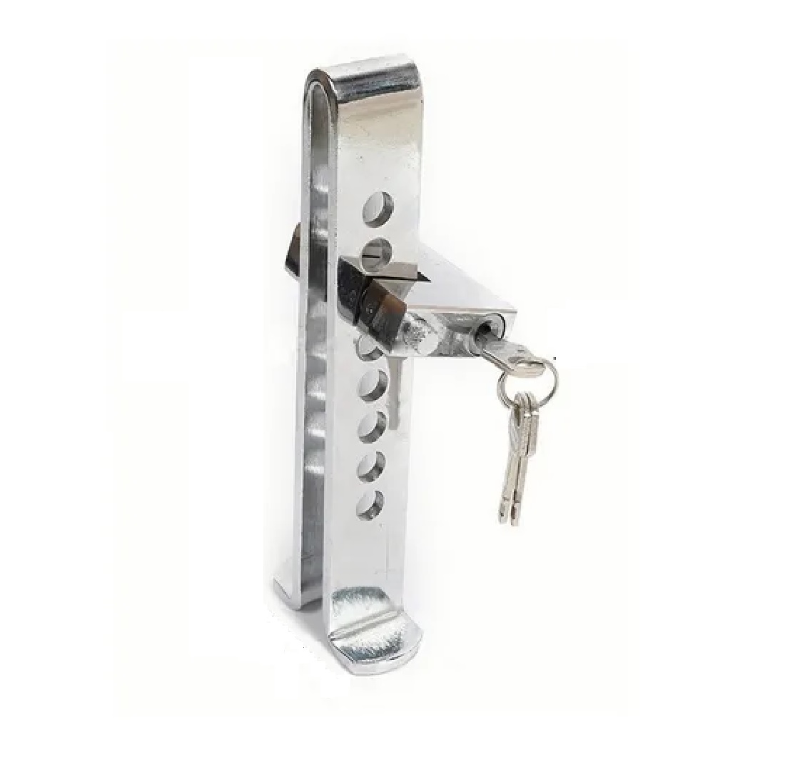 Bloqueador Traba Pedal Auto Antirrobo Seguridad + Candado