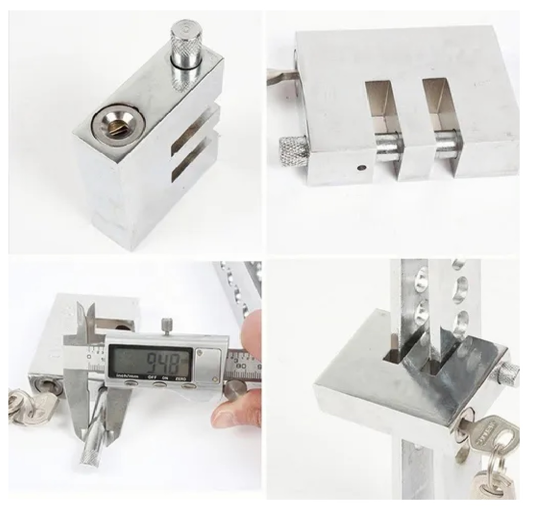 Bloqueador Traba Pedal Auto Antirrobo Seguridad + Candado