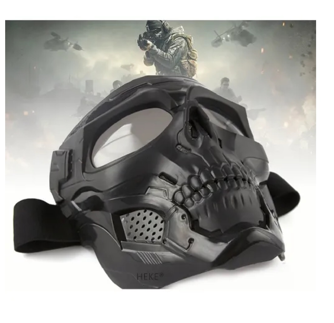 Mascara Skull Careta Casco Tactico Gotcha Airsoft Halloween