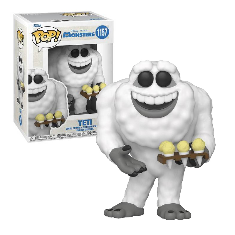 Funko Pop Yeti  #1157 Monsters Inc 20th  Disney Pixar