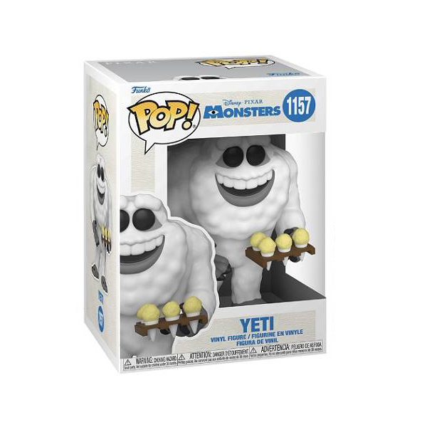 Funko Pop Yeti  #1157 Monsters Inc 20th  Disney Pixar