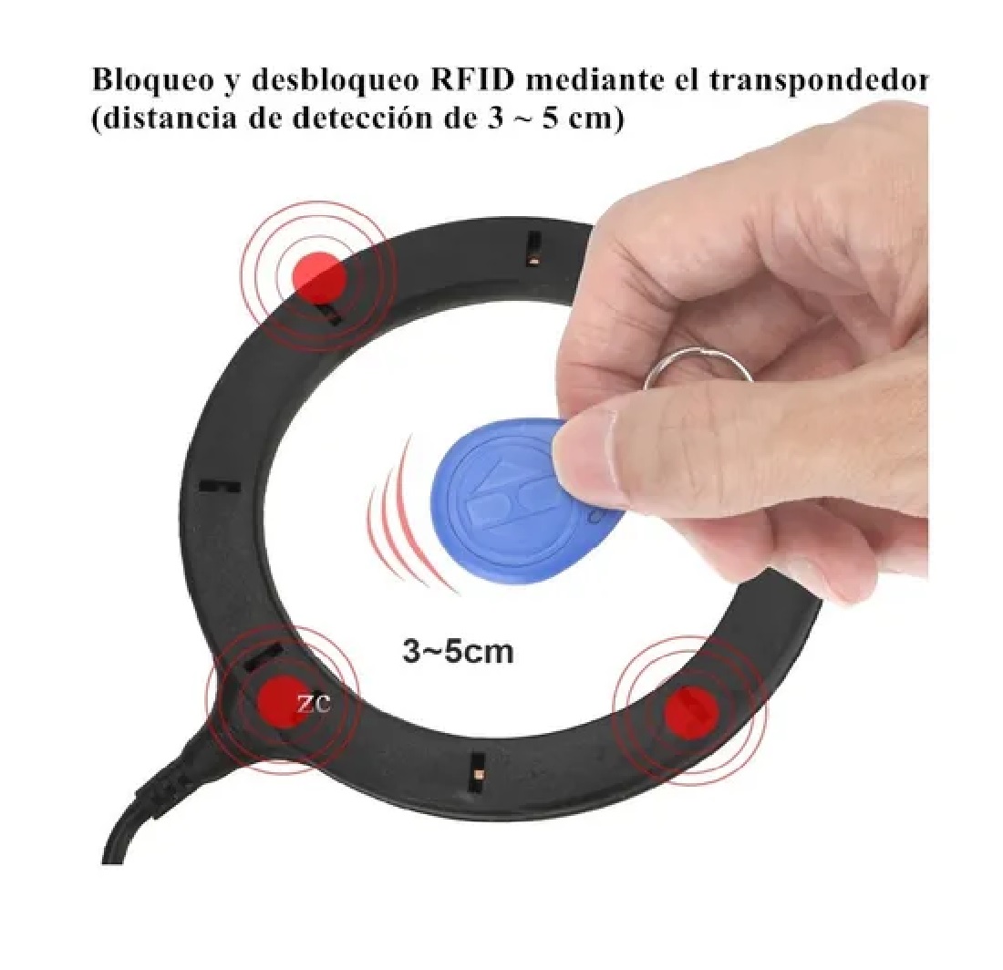  Botón Encendido Arranque Antirobo Start Sin Llave Rfid Auto