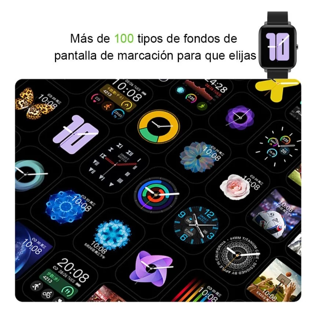 Smartwatch,reloj Inteligente,reloj Impermeable Deportivo