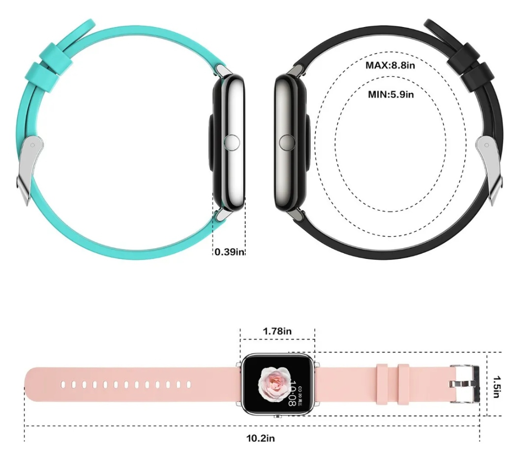 Smartwatch,reloj Inteligente,reloj Impermeable Deportivo